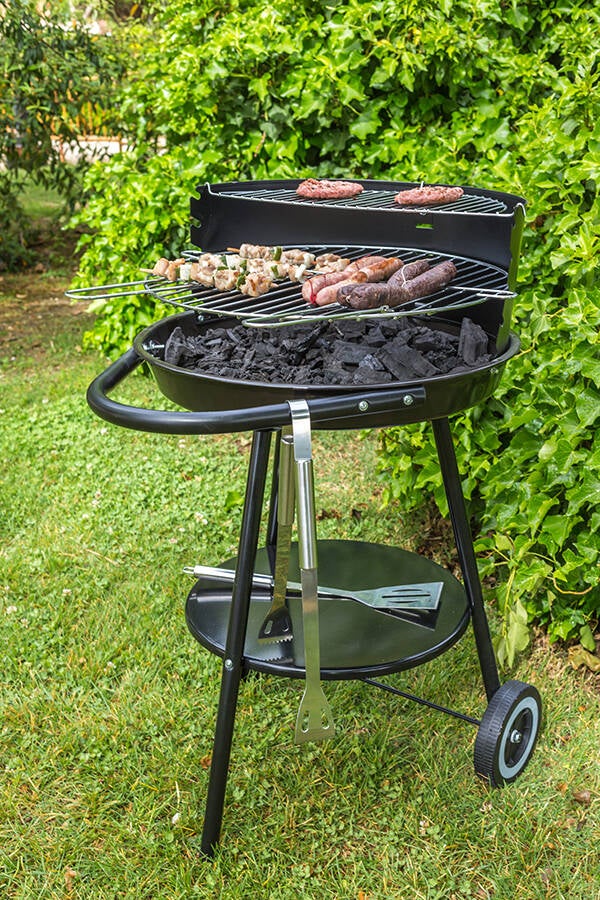 BARBACOA CARBON REDONDA 2 PISOS GARDEN MOODS - 82163
