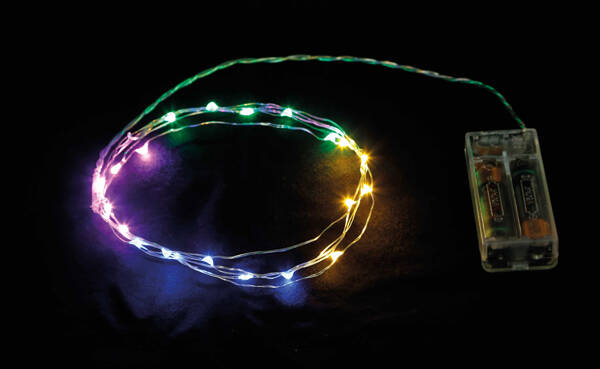 HILO LUMINOSO 10LED MULTICOLOR GUIRMA 1 M 22053