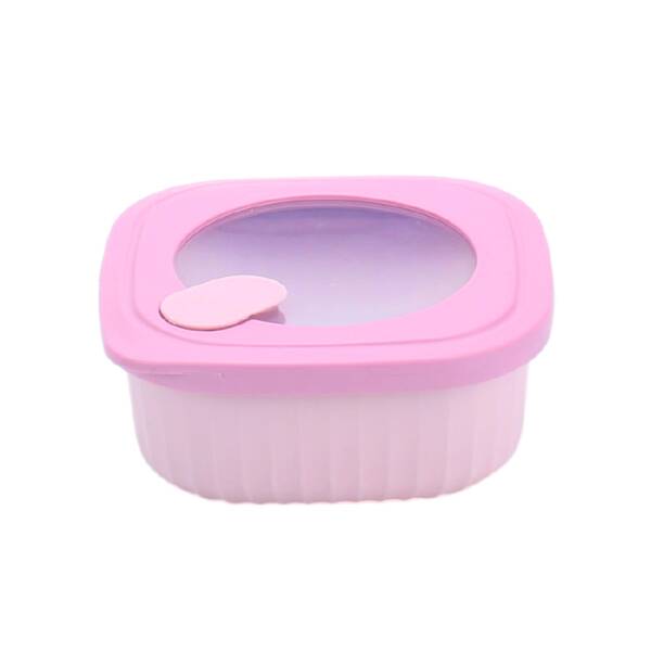 HERMETICO PP CUADRADO ROSA CASTEY 450 ML S-C450