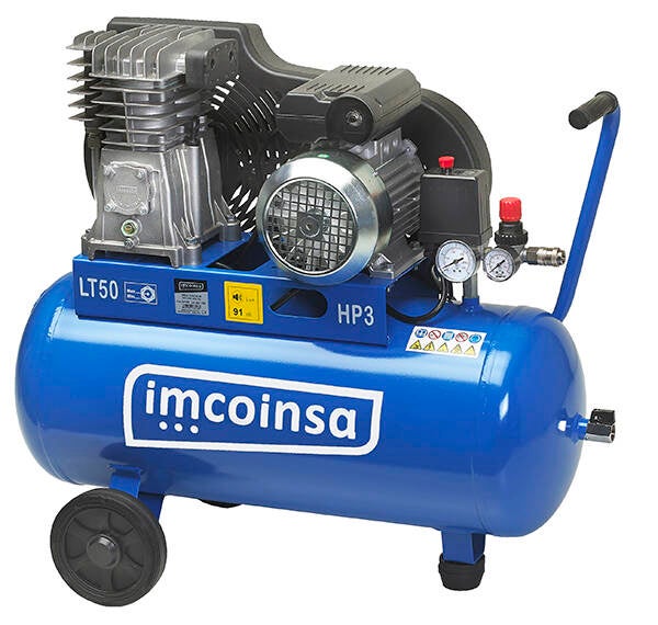 COMPRESOR CORREAS 3HP IMCOINSA 50 L 04P432