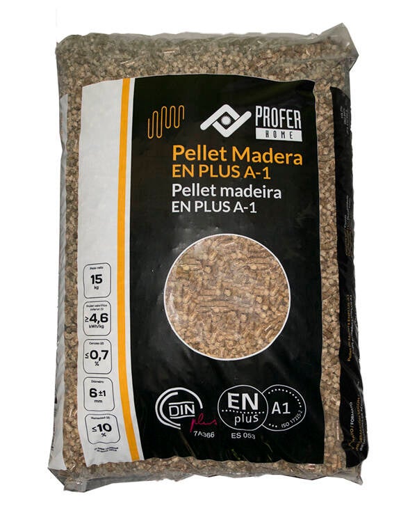 PELLET ESTUFA EN PLUS A-1 PROFER HOME 15 KG PH1140