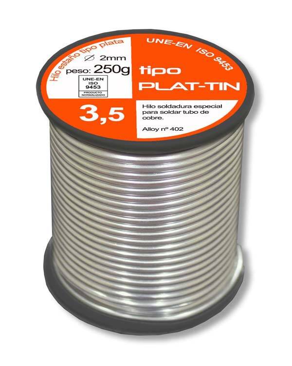 ESTAÑO FONTAN SN-CU 3,5% 2MM BROFIL 250 G B13MAC072002N130