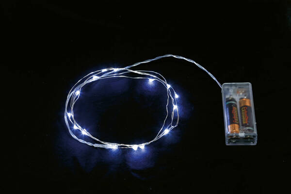 HILO LUMINOSO 20LED BLANCA GUIRMA 2 M 22054