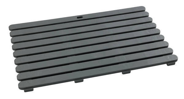 TARIMA DUCHA RECT IN/OUT GRIS WENKO 80X50 CM 22948