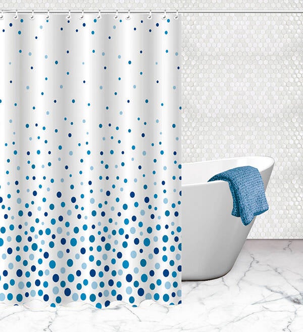 CORTINA BAÑO POLIESTER ETER EPID 200X200 CM 552364200200