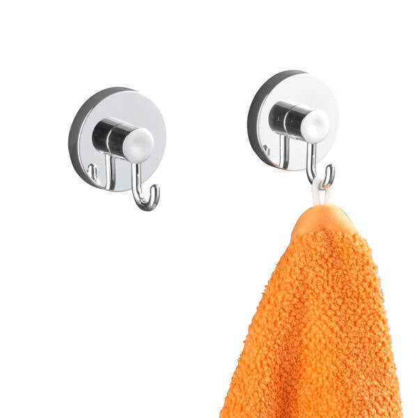 PERCHA VACUUM LOC CROMO 2 UN. WENKO - 20900