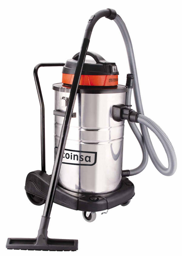 ASPIRADOR INOX AGUA POLVO 60L IMCOINSA 1250 W 2R613