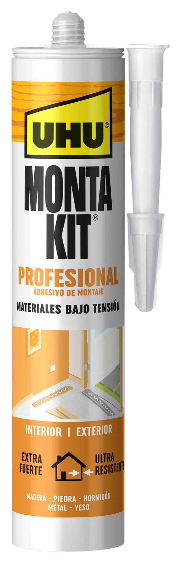 ADHESIVO MONTAJE PRO UHU IMEDIO 350 G 6310640/MONTAKIT