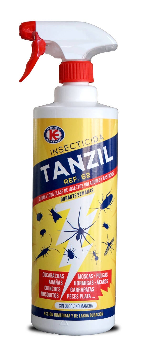 INSECTICIDA RASTREROS VOLADOR C/PISTOL TANZIL 1 L D02.034