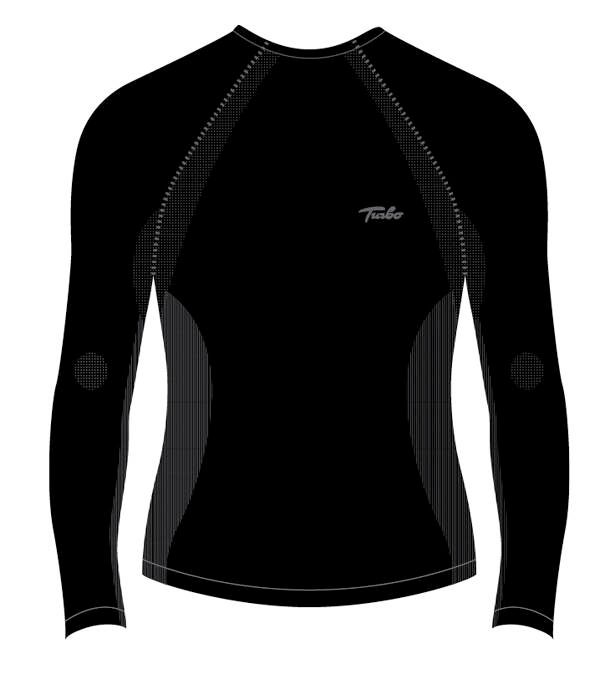 CAMISETA INTERIOR TERMICA TURBO XXL 11815 NEGRA