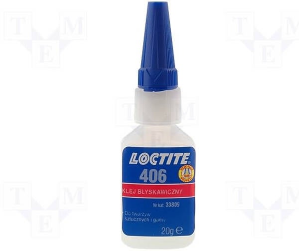 ADHESIVO RAPIDO ELASTOMEROS LOCTITE 20 G 406