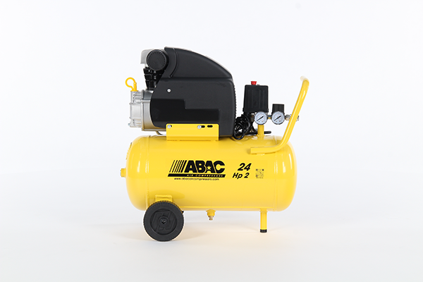 COMPRESOR 2HP C/ACEITE 8 BAR ABAC BASE 24 L POLE POSITION B20