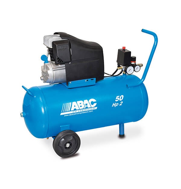 COMPRESOR 2HP C/ACEITE 10 BAR ABAC 50 L L20 MONTECARLO