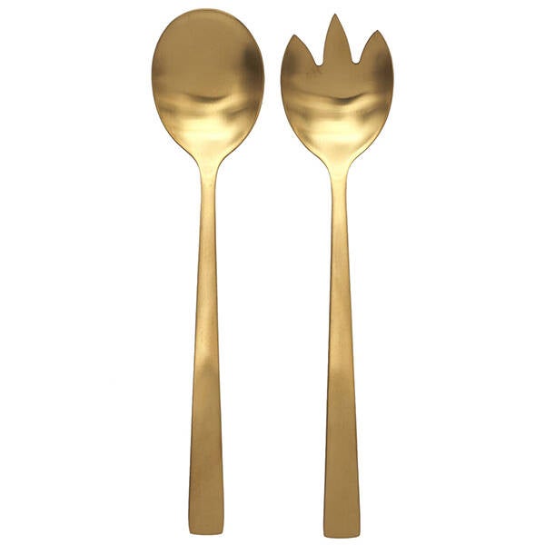 CUBIERTOS SERVIR DORADO SET-2 CMP - KA4664