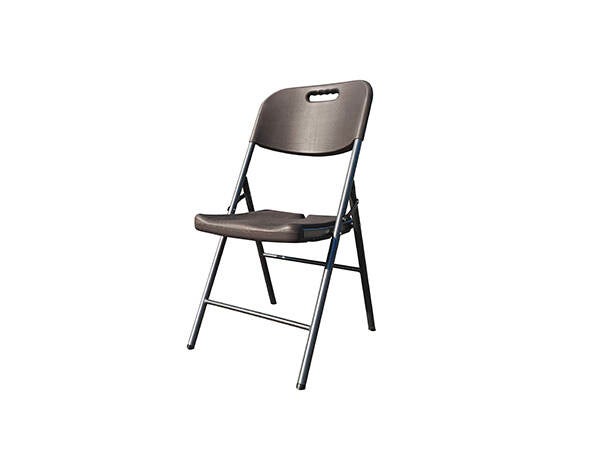 SILLA PLEGABLE POLIETILENO MARRON PROFER HOME 46X51X90 PH1419