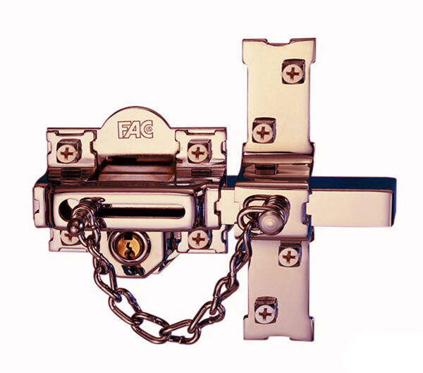 CERROJO DORADO IZDA FAC 80 307R - 01159