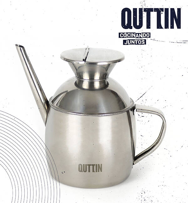 ACEITERA INOXIDABLE QUTTIN 450 ML BQ01011774567