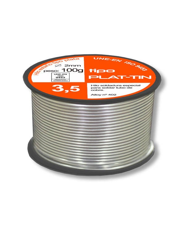 ESTAÑO FONTAN SN-CU 3,5% 2MM BROFIL 100 G B13MAC012001N130