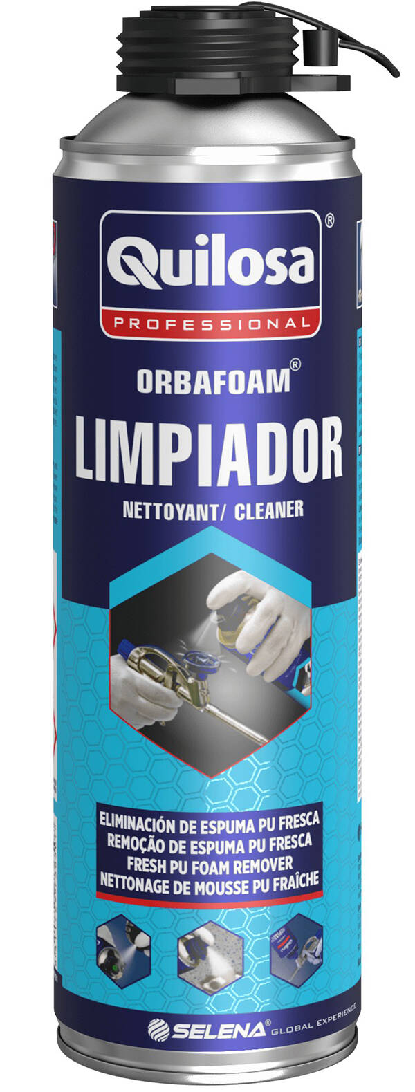 LIMPIADOR ESPUMA POLIURET ORBAFOAM 500 ML 41491