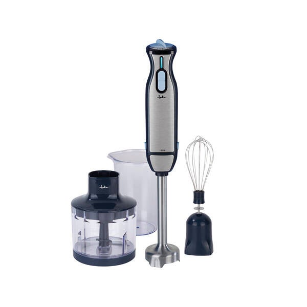 BATIDORA VARILLA INOX+VASO+PICADOR+BATIDOR JATA 1000 W JEBT5026