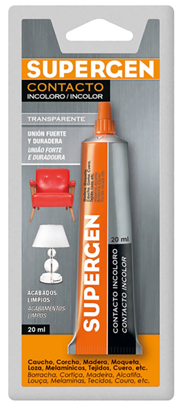 PEGAMENTO INCOLORO TUBO SUPERGEN 20 ML 62601-00000-00