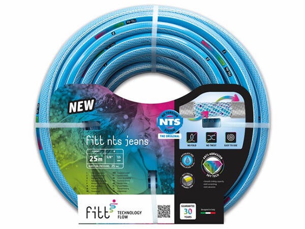 MANGUERA TRICOTADA AZUL 19 MM JEANS R/25 M 30119250