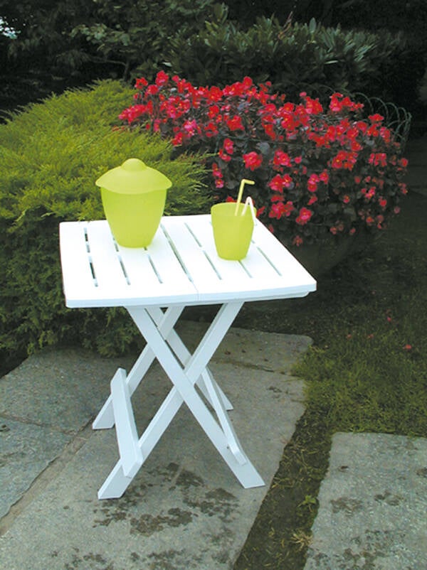 MESA RESINA PLEGABL BCA ADIGE IPAE 44X44 CM ADI080BI