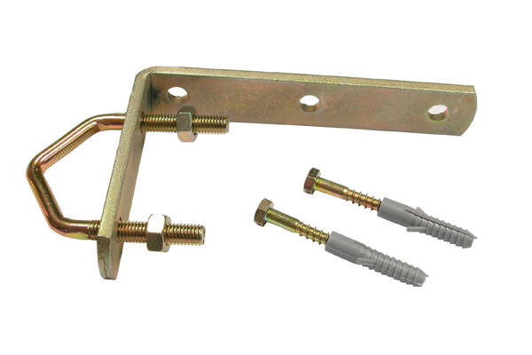 ABRAZADERA MASTIL ANTENA TV ANGULAR AXIL - AC0763E