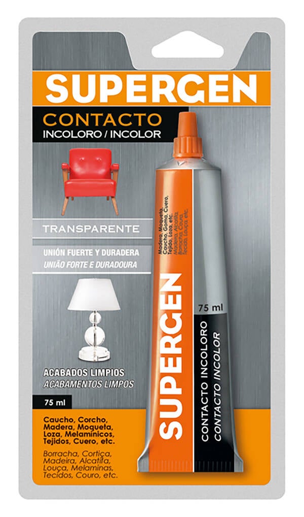 PEGAMENTO INCOL.TUBO SUPERGEN 75 ML 62601-00000-02