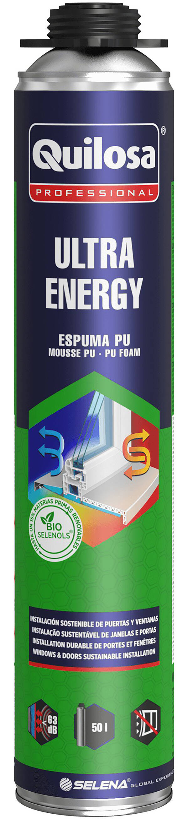 ESPUMA POLIURETANO QUILOSA 750 ML 10051332