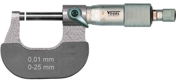 MICROMETRO 0:25 ESTUCHE MADERA VOGEL 18 MM 231.351