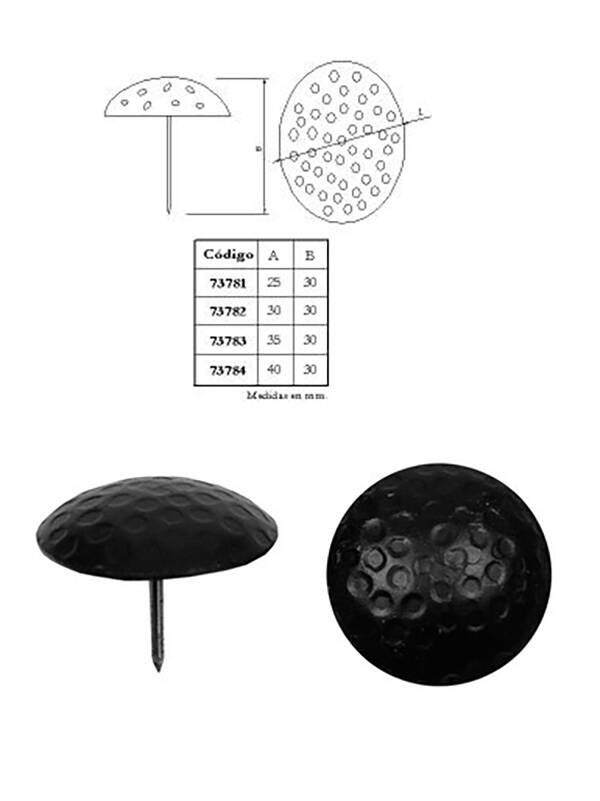 CLAVO REDONDO MARTILLEADO IMEX 30 X 30 MM 73782
