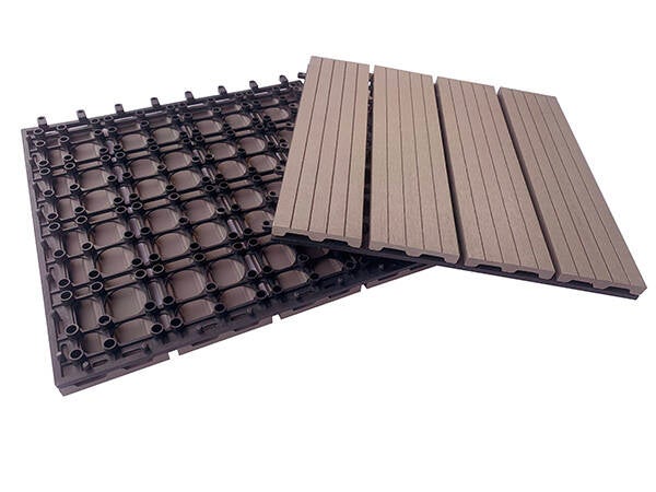 LOSETA COMPOSITE 9 UDS PROFER GREEN 30X30 CM