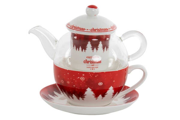 TETERA CON TAZA NAVIDAD ITEM 250 ML NV-161049