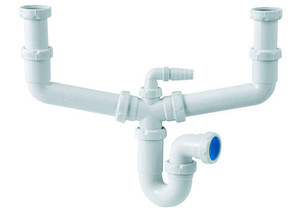 SIFON DOBLE FREGADERO S-50 D.40 JIMTEN 1''1/2 05108