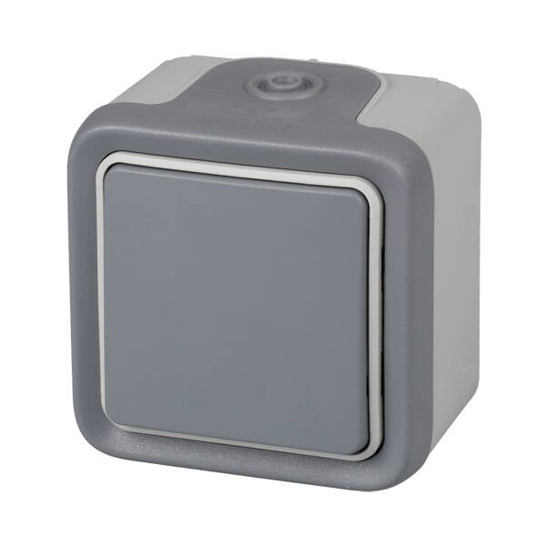 PULSADOR SUPERFICIE IP55 GRIS LEGRAND - 191502