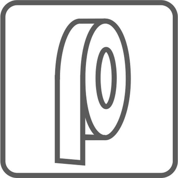 ROLLO CINTA VERDE CLAVEX - 5932