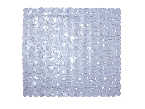 ALFOMBRA DUCHA MARELIA BLANCA DINTEX 54X54 CM 05224