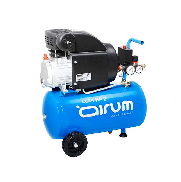 COMPRESOR 2HP C/ACEITE 8BAR AIRUM 24 L RC2/24CM2