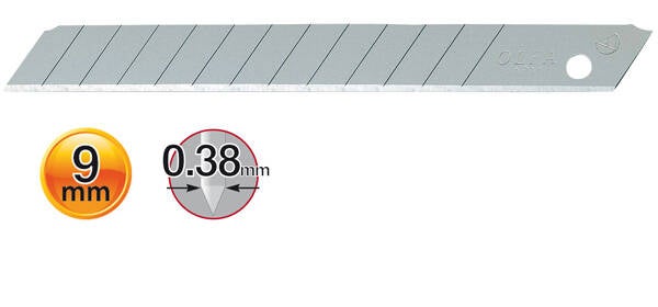 RECAMBIO HOJA CUTTER PQ.10 H OLFA 9 MM AB-10