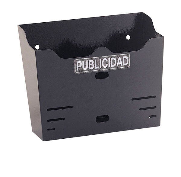 BUZON PUBLICIDAD NEGRO BTV 12 36 CM 00181