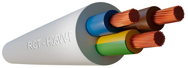 CABLE MANGUERA BCA. H05VV-F CPR R/100M RCT 2X1 4202001065