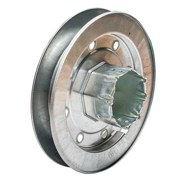 POLEA METALICA C/ESPIGA PR19 180mm ZINCADO PROFER HOME PH1512