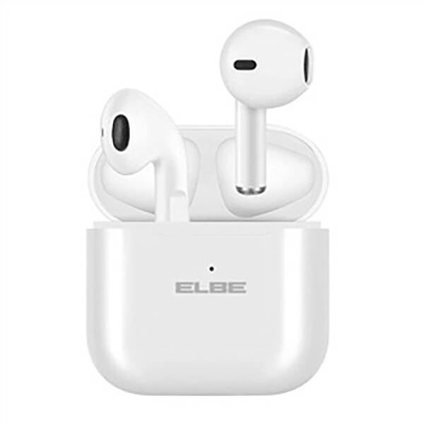 AURICULAR BLUETOOTH WIRELESS BLANCO ELBE - ABTWS-003-B