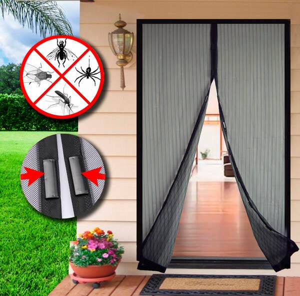 MOSQUITERA CON VELCRO/IMAN NEG EPID 100X210CM 602310061022