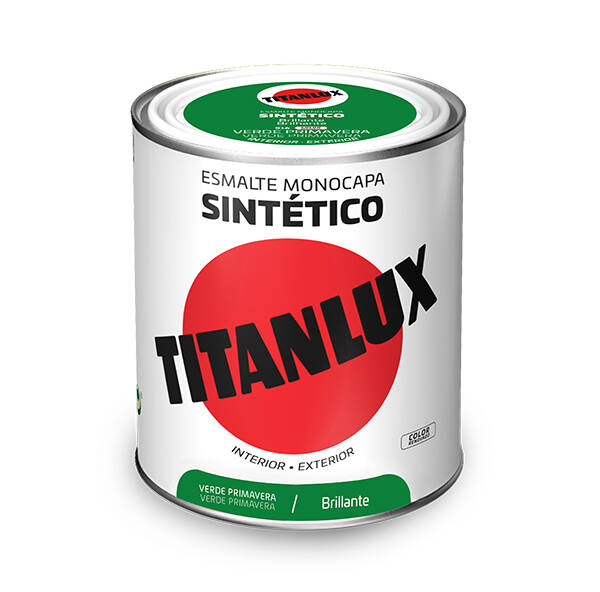 ESMALTE SINT BR ROJO CARRUAJE TITANLUX 750 ML 5808985