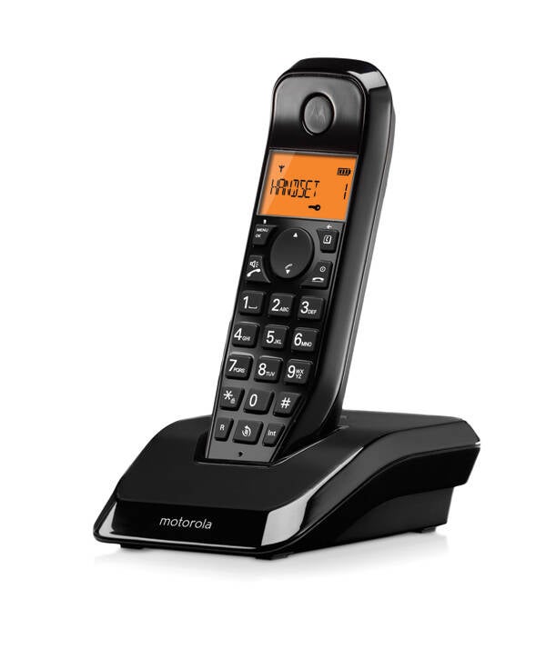 TELEFONO INALAMBRICO DECT MOTOROLA - 107S1201BLACK