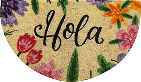 FELPUDO COCO M/LUNA HOLA DINTEX 40X70 CM 50752