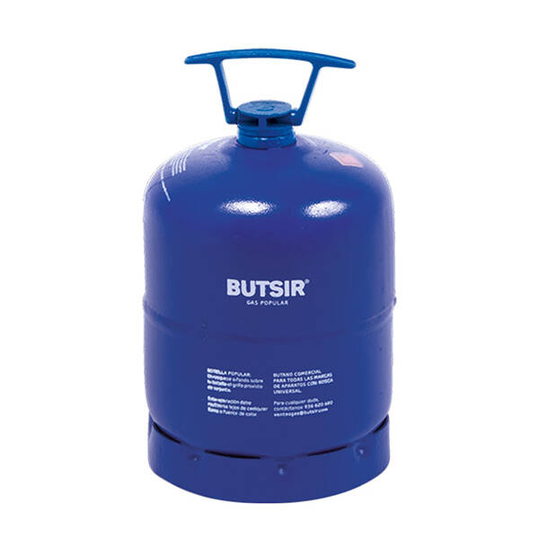 BOTELLA GAS GLP AZUL LLENA PEQUEÑA BUTSIR 0,5 KG 901