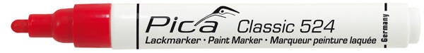 ROTULADOR PINTURA PERMANENTE PICA CLASSIC - 524/40 ROJO